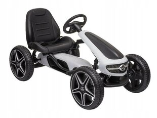 Детский педальный картинг Hecht Mercedes Benz Go Kart, белый цена и информация | Hecht Товары для детей и младенцев | hansapost.ee