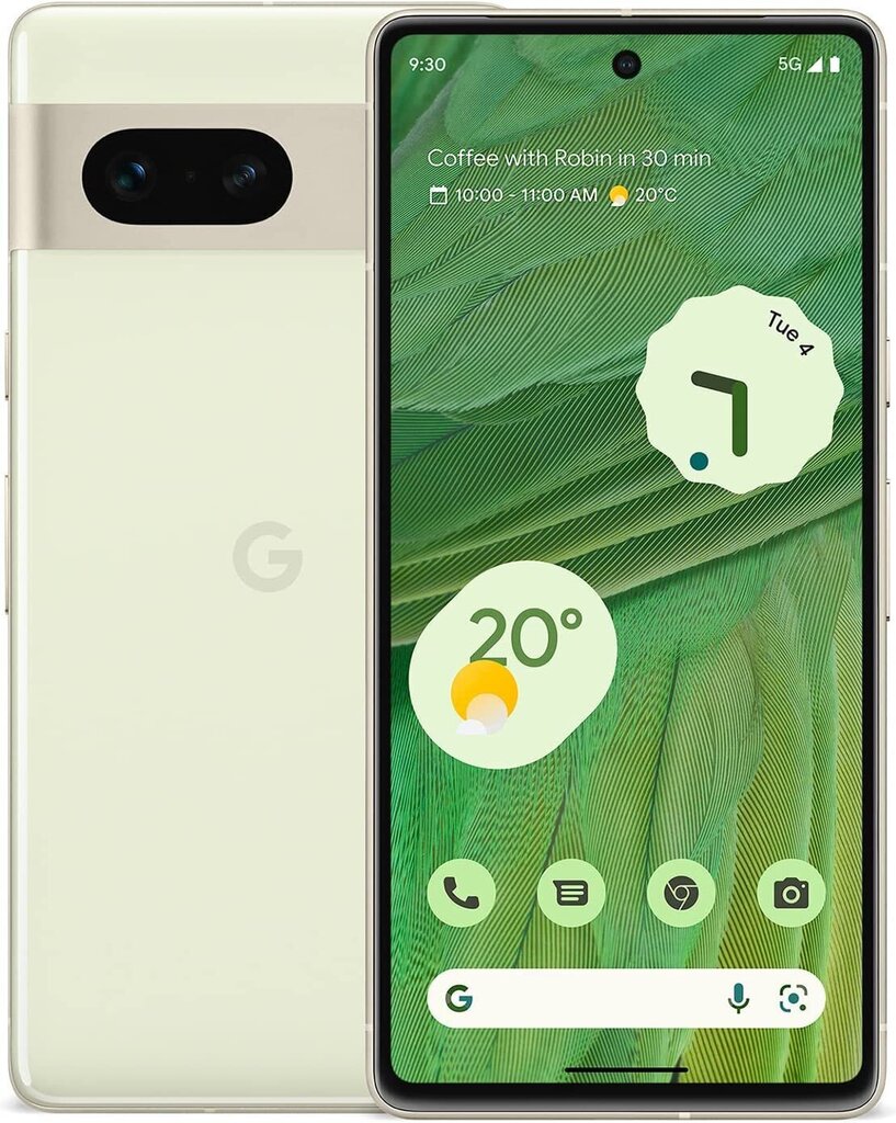 Google Pixel 7 5G 8GB/256GB Dual Sim Green цена и информация | Telefonid | hansapost.ee
