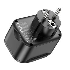 Сетевая зарядка Hoco NS3 2xUSB-A/1xType-C PD20W+QC 3.0 черная цена и информация | Зарядные устройства для телефонов | hansapost.ee