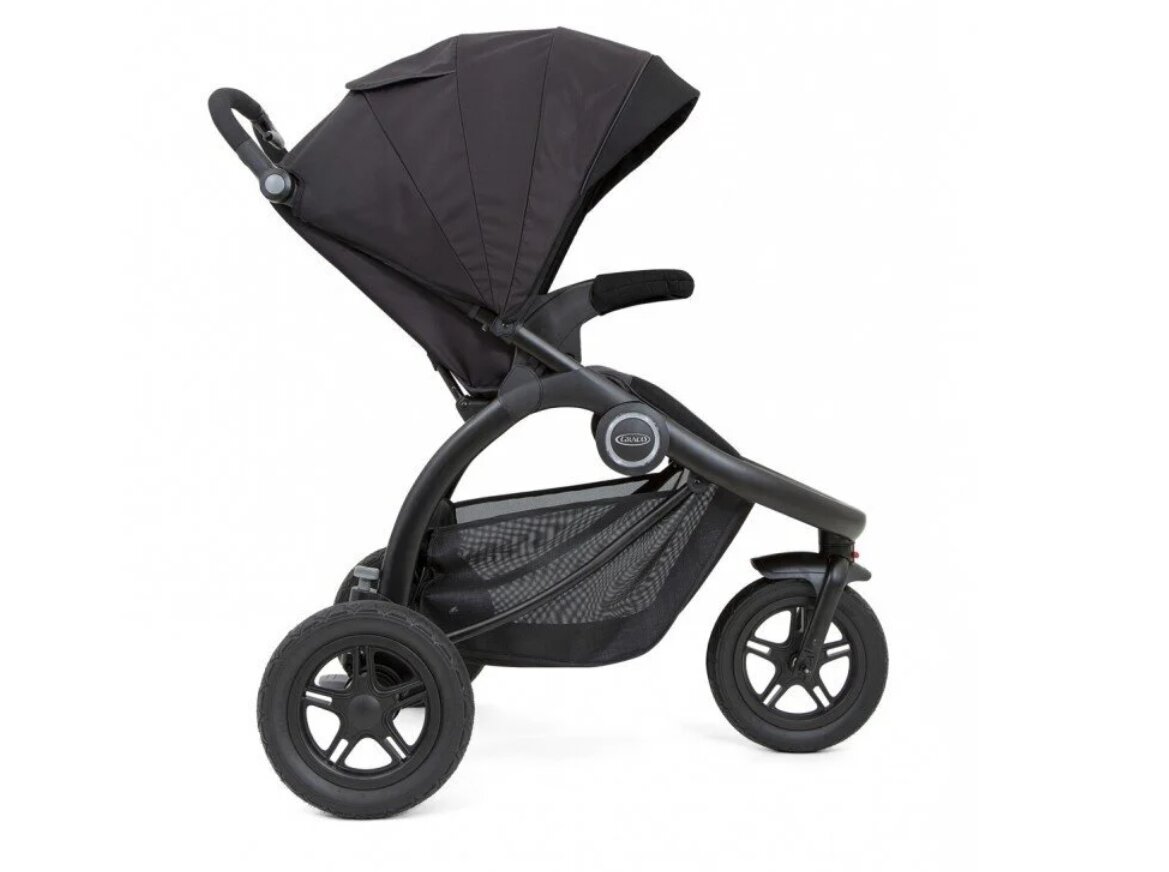 Graco sportlik jalutuskäru TrailRider, black hind ja info | Vankrid, jalutuskärud | hansapost.ee