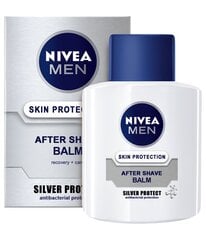 Бальзам после бритья Nivea Men Silver Protect 100 мл цена и информация | Средства для бритья | hansapost.ee