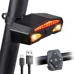Tagumine LED jalgrattatuli L8O, must hind ja info | Jalgratta tuled ja helkurid | hansapost.ee
