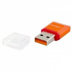 Kaardilugeja Esperanza MicroSD EA134O, oranž, USB 2.0 hind ja info | USB adapterid ja jagajad | hansapost.ee