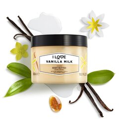 Масло для тела I Love Vanilla Milk 300 мл цена и информация | Кремы, лосьоны для тела | hansapost.ee