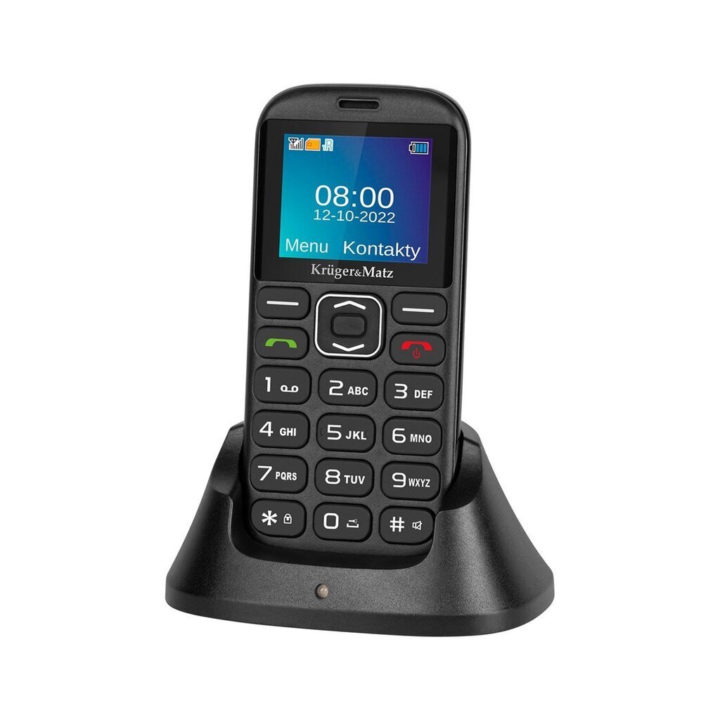 Kruger&Matz Simple 921 GSM telefon pensionäridele hind ja info | Telefonid | hansapost.ee