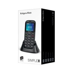Kruger&Matz Simple 921 GSM telefon pensionäridele цена и информация | Мобильные телефоны | hansapost.ee