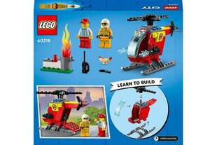 60318 LEGO® City Tuletõrjehelikopter цена и информация | Конструкторы и кубики | hansapost.ee