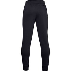 Детские брюки Under Armor Y Rival Cotton Pants Jr 1357634 001, черные цена и информация | Штаны для мальчиков | hansapost.ee