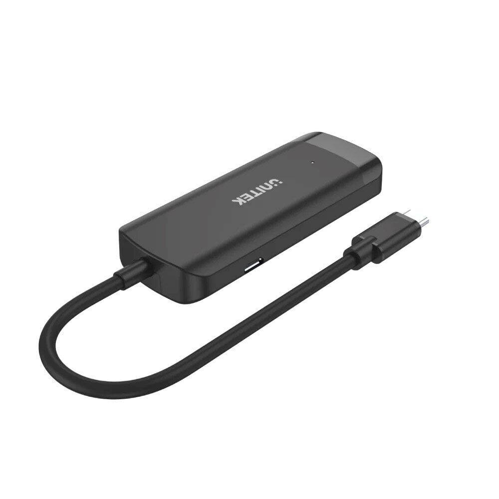 USB-jaotur Unitek H1110B, USB-C, 3 X USB-A 3.1, HDMI hind ja info | USB adapterid ja jagajad | hansapost.ee