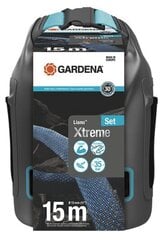 Комплект текстильных шлангов с сумкой для хранения Gardena Liano™ Xtreme, 15 м цена и информация | Оборудование для полива | hansapost.ee