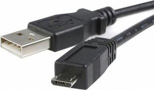 Kaabel Micro USB Startech UUSBHAUB50CM  USB A Micro USB B Must hind ja info | Juhtmed ja kaablid | hansapost.ee