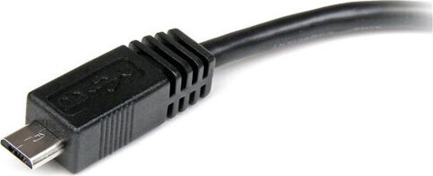 Kaabel Micro USB Startech UUSBMUSBMF6  Micro USB A Micro USB B Must цена и информация | Juhtmed ja kaablid | hansapost.ee