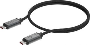 Linq Byelements USB-C Cable Linq Byelements LQ48029 Black hind ja info | Juhtmed ja kaablid | hansapost.ee