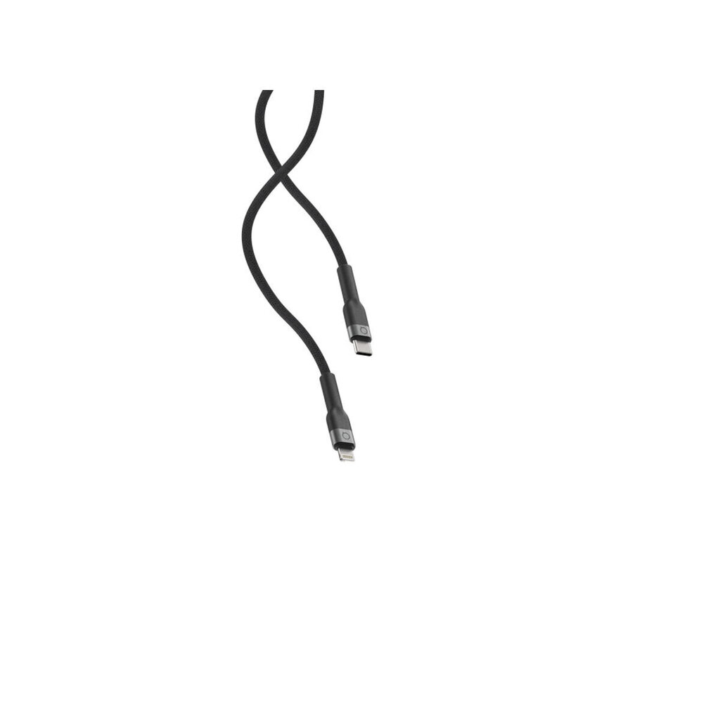 USB-C-Lightning Kaabel Linq Byelements LQ48031 Must цена и информация | Juhtmed ja kaablid | hansapost.ee