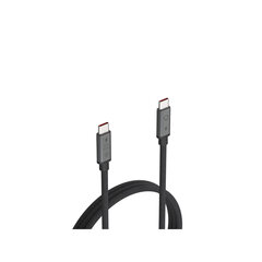 USB-C-kaabel Linq Byelements LQ48030 Must hind ja info | Juhtmed ja kaablid | hansapost.ee