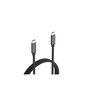 USB-C-kaabel Linq Byelements LQ48030 Must hind ja info | Juhtmed ja kaablid | hansapost.ee