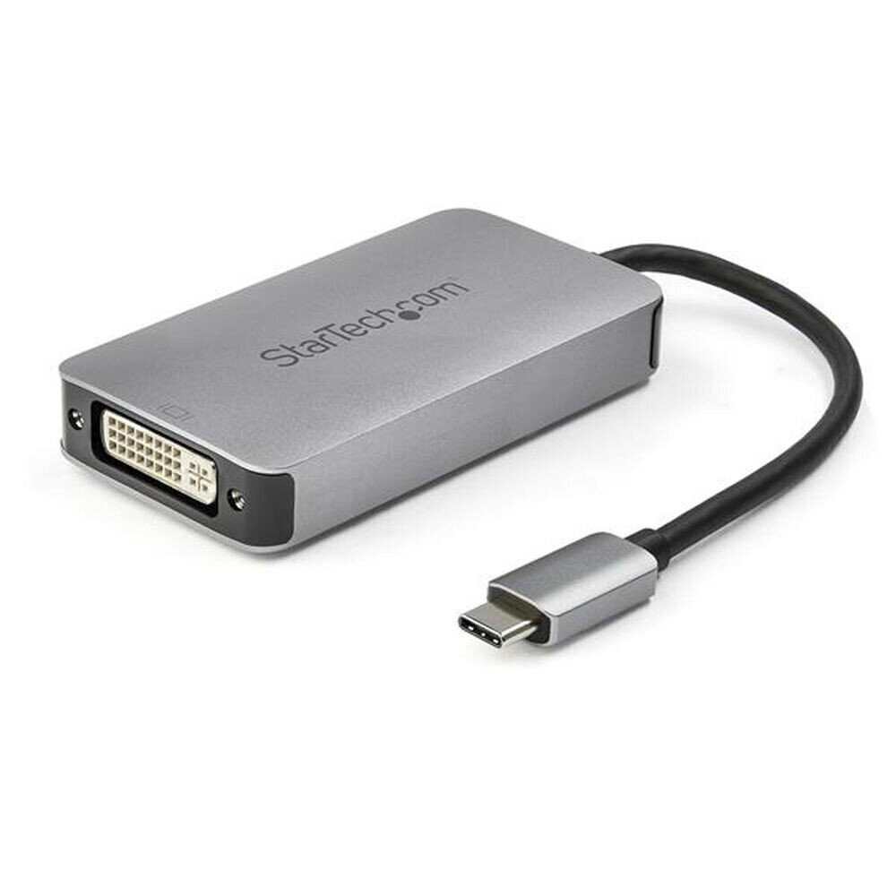 StarTech USB 3.1 Type-C DualLink DVI-I adapter CDP2DVIDP, 15.2 cm hind ja info | USB adapterid ja jagajad | hansapost.ee