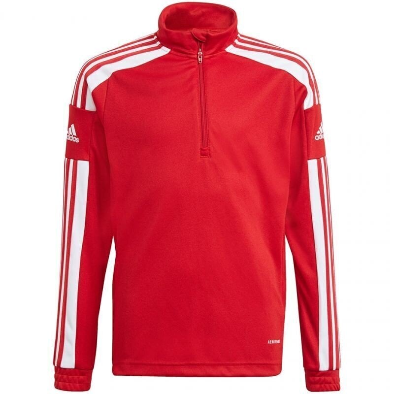 Laste spordi dressipluus Adidas Squadra 21 Jr GP6470, punane цена и информация | Kampsunid, vestid ja jakid poistele | hansapost.ee