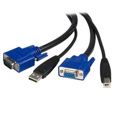 StarTech KVM lüliti USB VGA kaabel, 1,8 m hind ja info | Juhtmed ja kaablid | hansapost.ee