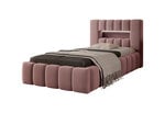 Кровать  Lamica, 90x200 см, розовый цвет