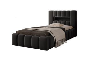 Кровать Lamica, 90x200 см, черная цена и информация | Кровати | hansapost.ee
