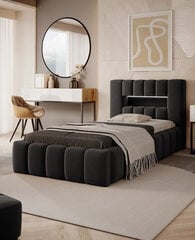 Кровать Lamica, 90x200 см, черная цена и информация | Кровати | hansapost.ee