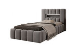 Кровать Lamica, 90x200 см, темно-серый цвет