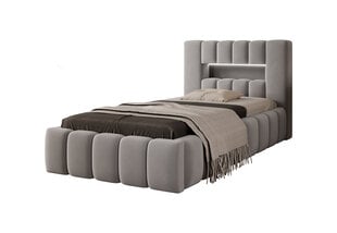 Кровать Lamica, 90x200 см, светло-серый цвет цена и информация | Кровати | hansapost.ee