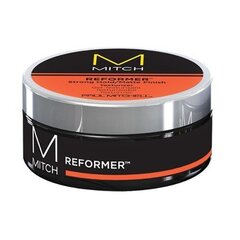 Modelleerimispasta tuhmi välimusega juustele Mitch (Reformer Strong Hold Matte Finish) 85 g цена и информация | Средства для укладки | hansapost.ee