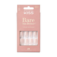 Накладные ногти Bare-But-Better Nails Nudies, 28 шт. цена и информация | Средства для маникюра и педикюра | hansapost.ee