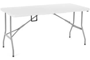 Садовый стол, белый цвет цена и информация | Садовые столы и столики | hansapost.ee