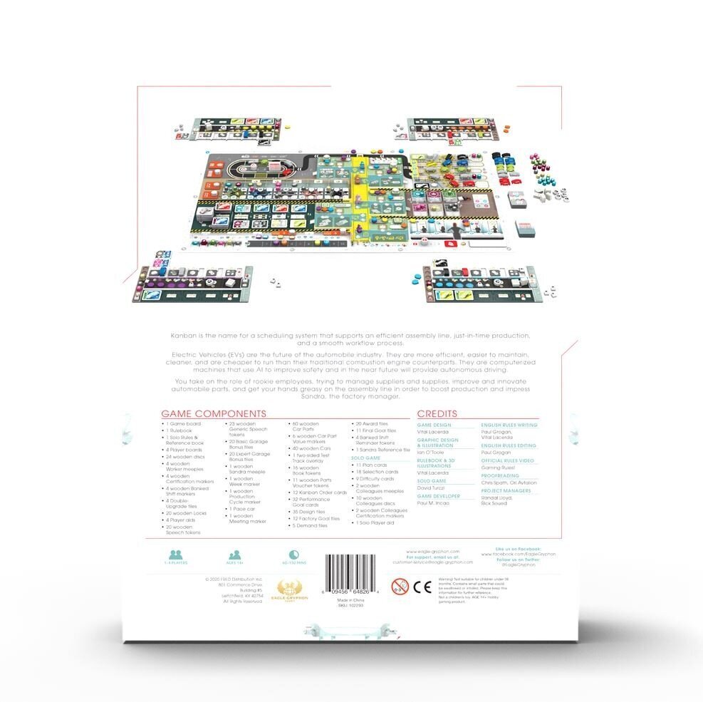 Lauamäng Kanban EV, EN цена и информация | Lauamängud ja mõistatused perele | hansapost.ee