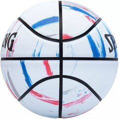 Korvpallipall Spalding NBA Marble, suurus 7, valge hind ja info | Korvpallid | hansapost.ee