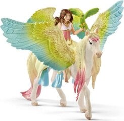 Фигурка Schleich Фея с пегасом цена и информация | Игрушки для девочек | hansapost.ee