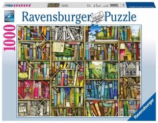 Pusle Ravensburger Kummaline raamatupood, 1000 tk hind ja info | Pusled lastele ja täiskasvanutele | hansapost.ee