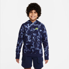 Dressipluus poistele Nike Sportswear Washed Jr DO6495 410, sinine hind ja info | Kampsunid, vestid ja jakid poistele | hansapost.ee