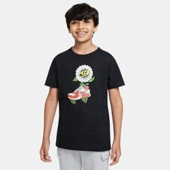 Футболка для мальчиков Nike Sportswear Jr DO1821 010, черная цена и информация | Рубашки для мальчиков | hansapost.ee