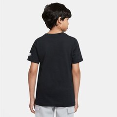T-särk poistele Nike Sportswear Jr DO1821 010, must hind ja info | Särgid poistele | hansapost.ee