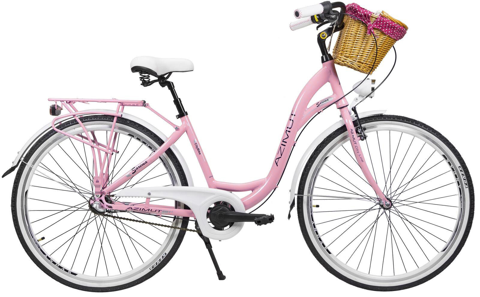 Jalgratas Azimut Sarema ALU 28" 2023, roosa цена и информация | Jalgrattad | hansapost.ee
