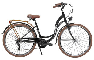 Велосипед Azimut Vintage TX-7 28" 2023, черный цвет цена и информация | Велосипеды | hansapost.ee
