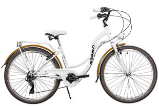 Велосипед Azimut Vintage TX-7 26" 2023, белый цвет цена и информация | Azimut Спорт, досуг, туризм | hansapost.ee