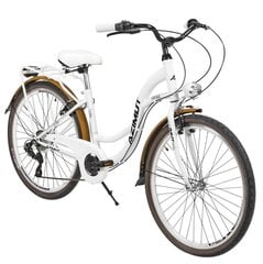 Jalgratas Azimut Vintage TX-7 26" 2023, valge цена и информация | Велосипеды | hansapost.ee