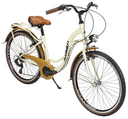 Велосипед Azimut Vintage TX-7 26" 2023, бежевый цвет цена и информация | Azimut Спорт, досуг, туризм | hansapost.ee