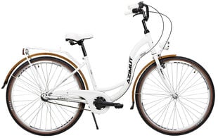Jalgratas Azimut Vintage 28" 2023, valge hind ja info | Jalgrattad | hansapost.ee