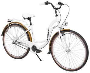 Велосипед Azimut Vintage 28" 2023, белый цвет цена и информация | Azimut Спорт, досуг, туризм | hansapost.ee