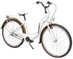 Jalgratas Azimut Vintage 28" 2023, valge цена и информация | Jalgrattad | hansapost.ee