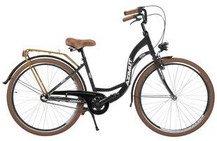 Jalgratas Azimut Vintage 28" 2023, must hind ja info | Jalgrattad | hansapost.ee