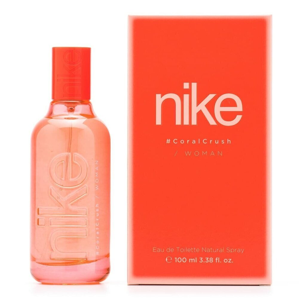 Naiste tualettvesi Nike Nike Coral Crush Woman EDT 1 (100 ml) цена и информация | Parfüümid naistele | hansapost.ee
