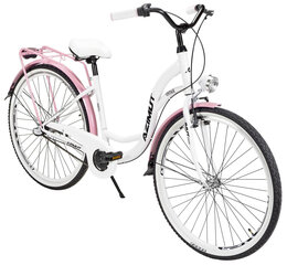 Велосипед Azimut Vintage 28" 2023, белый/розовый цвет цена и информация | Azimut Спорт, досуг, туризм | hansapost.ee