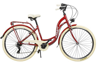 Велосипед Azimut Vintage TX-7 28" 2023, красный цвет цена и информация | Azimut Спорт, досуг, туризм | hansapost.ee